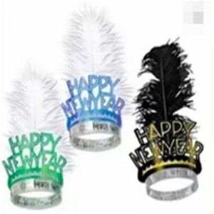 Tiaras Feather Happy New Years Eve Kits
